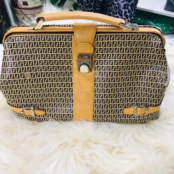 Fendi Handbags - Fair condition Vintage Fendi Tote handbag